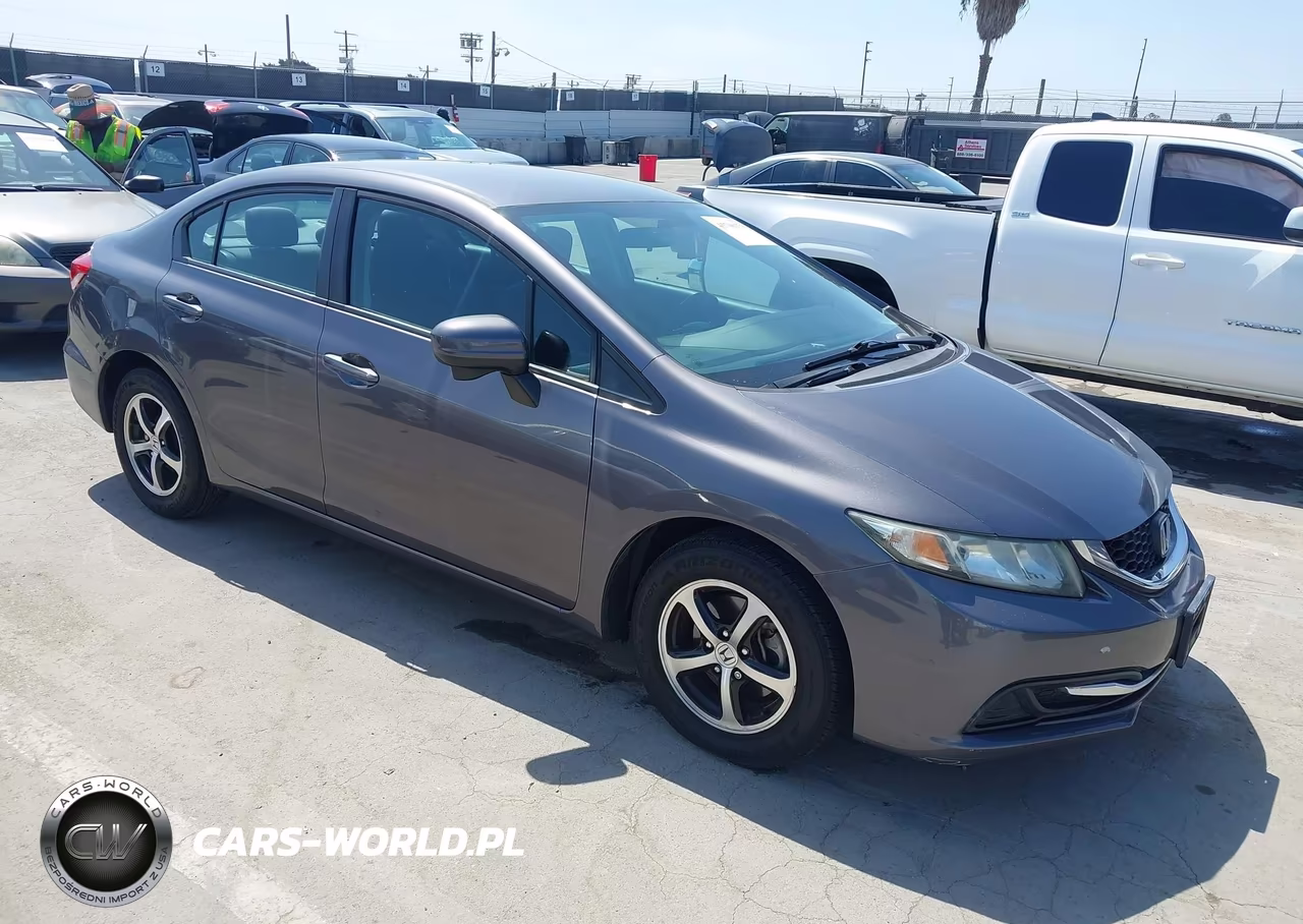 2015 Honda Civic Se VIN:19XFB2F74FE299058 - 1