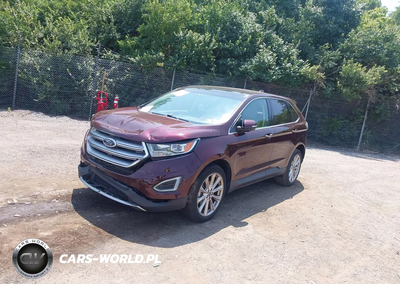2018 Ford Edge Titanium VIN:2FMPK3K98JBB98540 - 2