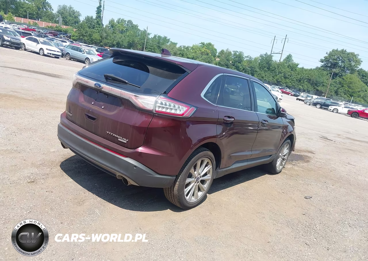 2018 Ford Edge Titanium VIN:2FMPK3K98JBB98540 - 4