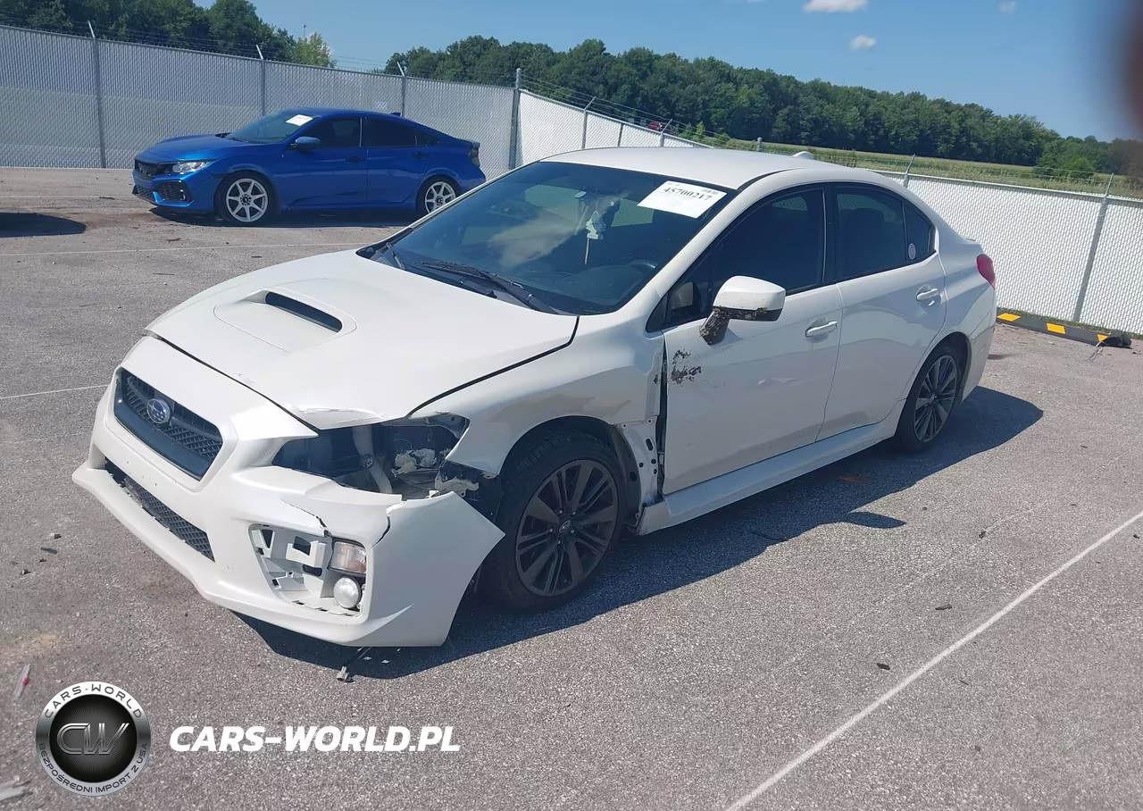 2015 Subaru Wrx VIN:JF1VA1A62F9834499 - 2