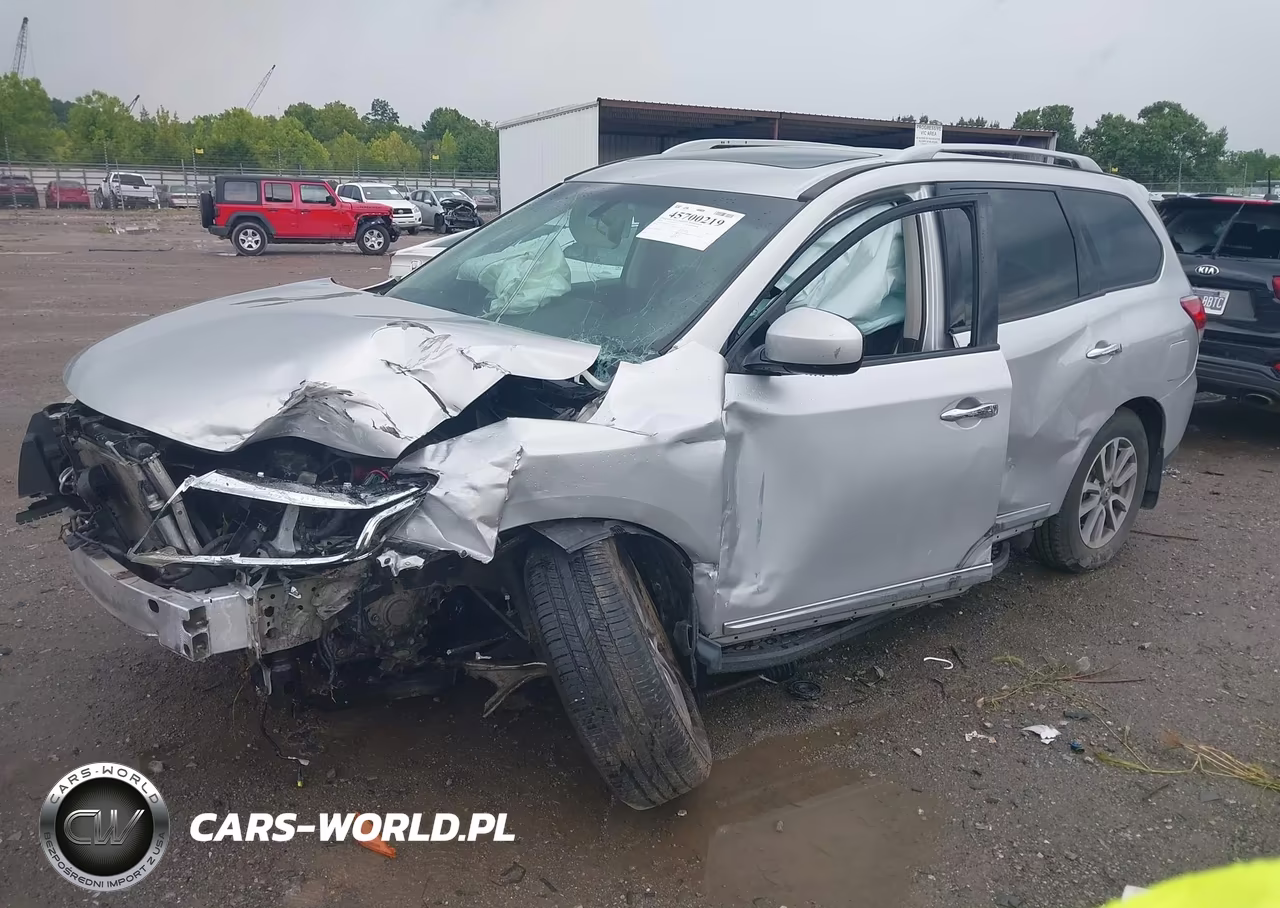 2014 Nissan Pathfinder Sl VIN:5N1AR2MM5EC713027 - 2