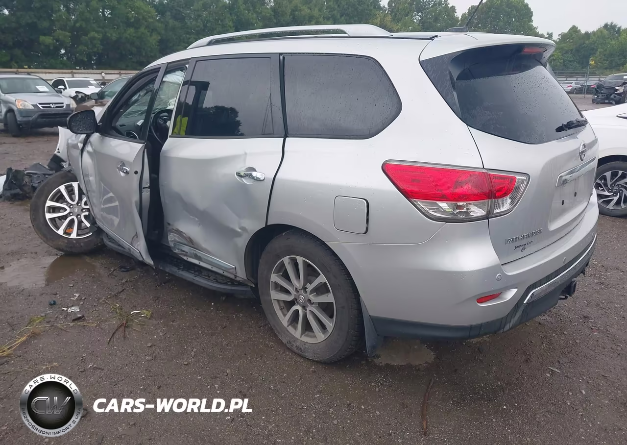 2014 Nissan Pathfinder Sl VIN:5N1AR2MM5EC713027 - 3