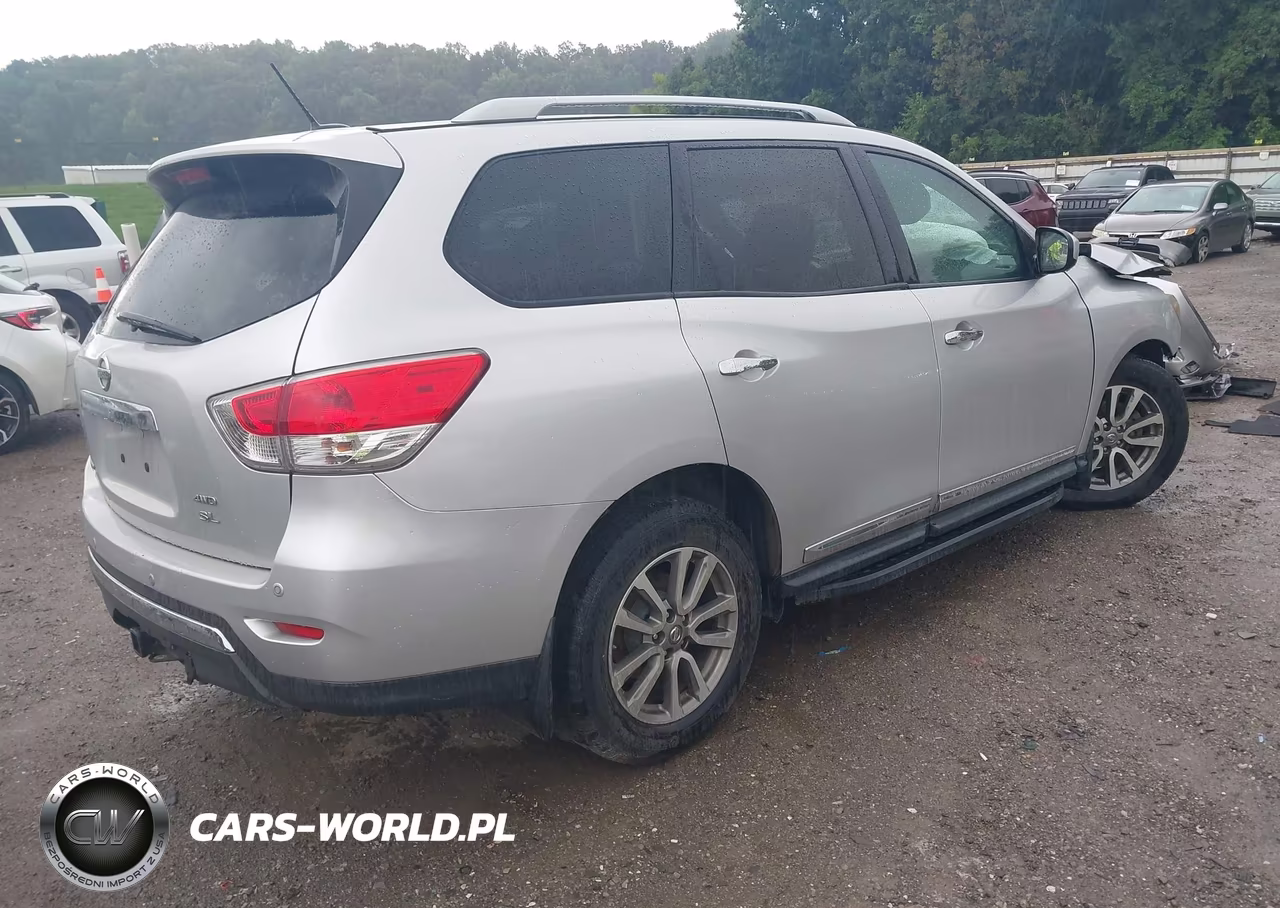 2014 Nissan Pathfinder Sl VIN:5N1AR2MM5EC713027 - 4