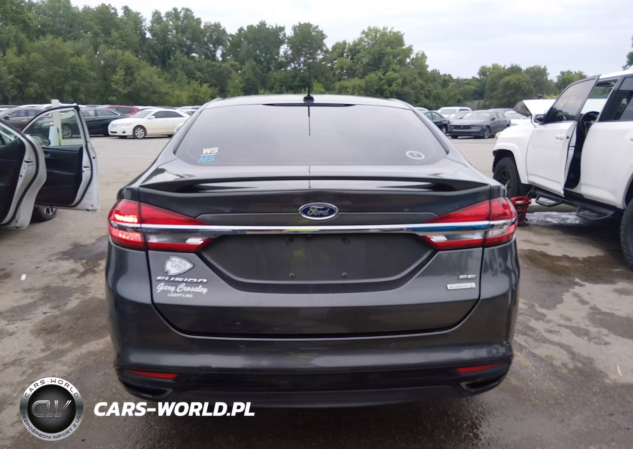2018 Ford Fusion Se VIN:3FA6P0H93JR161281 - 17