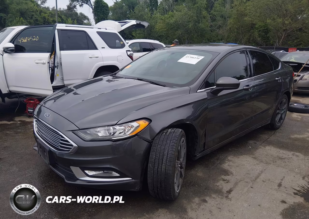 2018 Ford Fusion Se VIN:3FA6P0H93JR161281 - 2