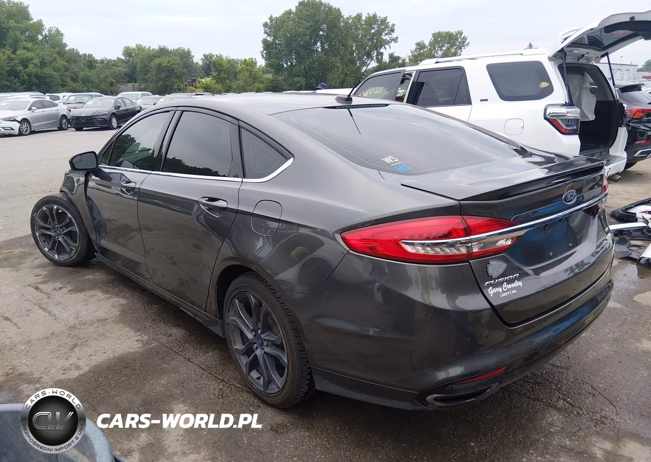 2018 Ford Fusion Se VIN:3FA6P0H93JR161281 - 3