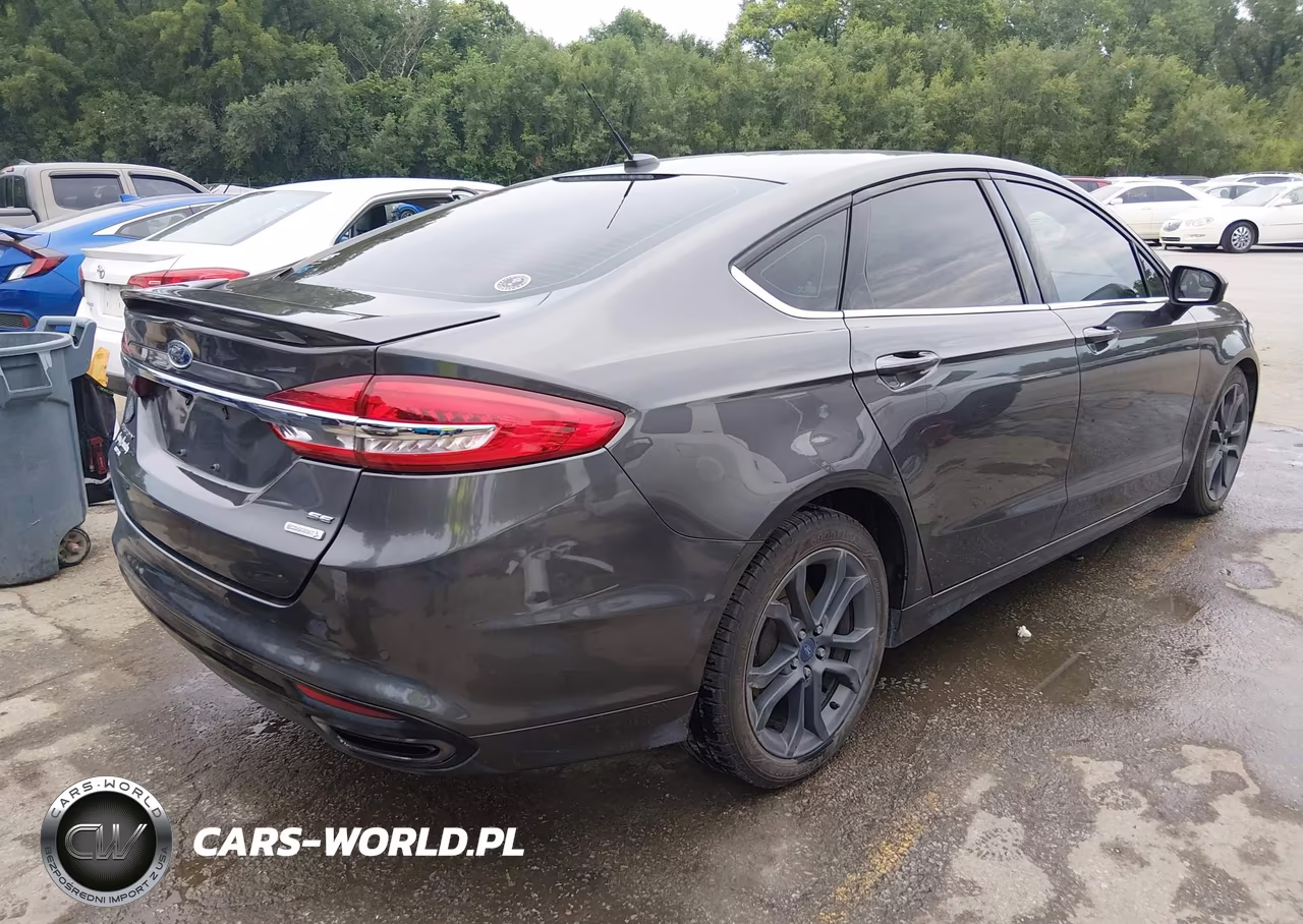 2018 Ford Fusion Se VIN:3FA6P0H93JR161281 - 4