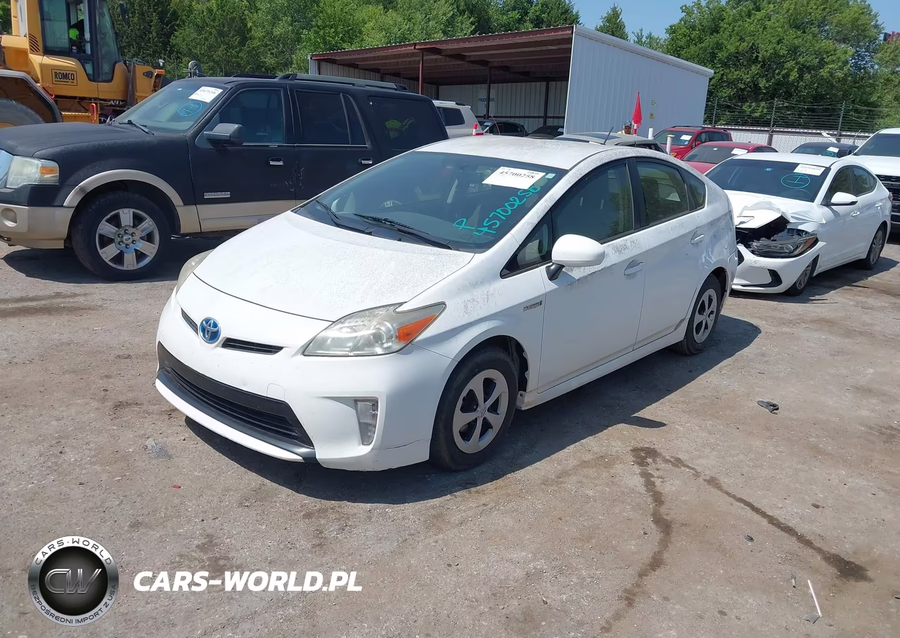 2012 Toyota Prius Two VIN:JTDKN3DU0C5489631 - 2