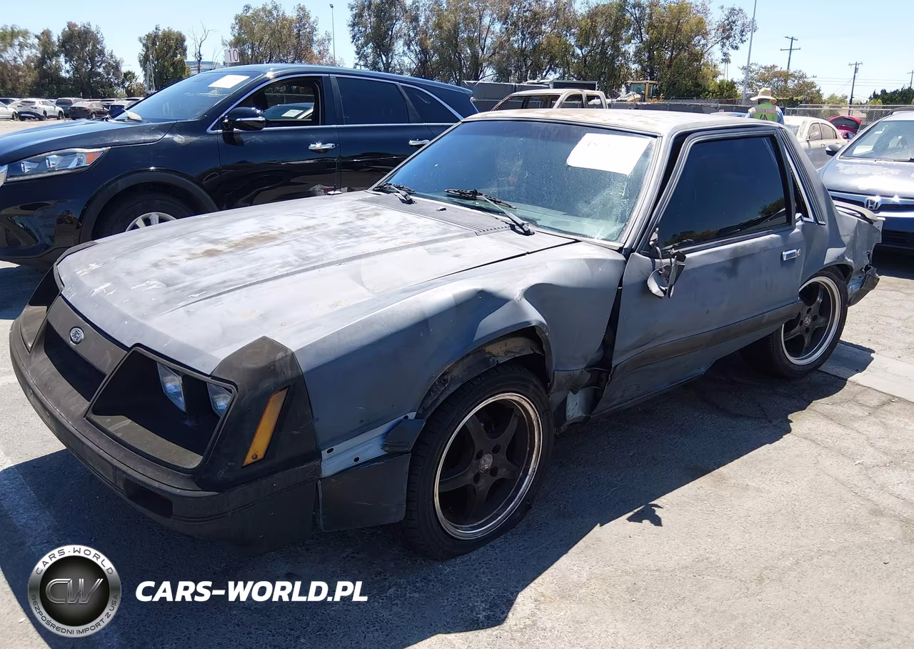 1985 Ford Mustang Lx VIN:1FABP2630FF193019 - 2