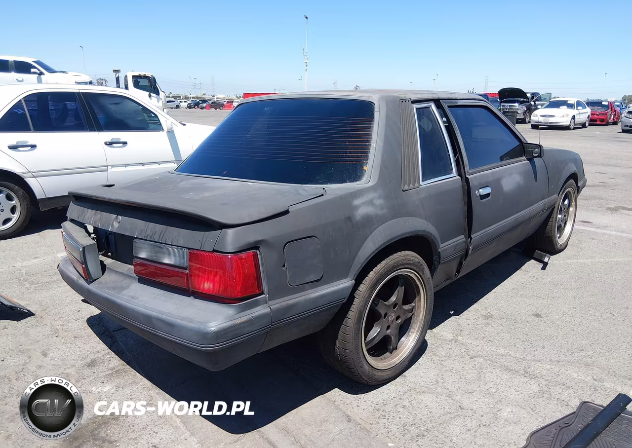 1985 Ford Mustang Lx VIN:1FABP2630FF193019 - 4