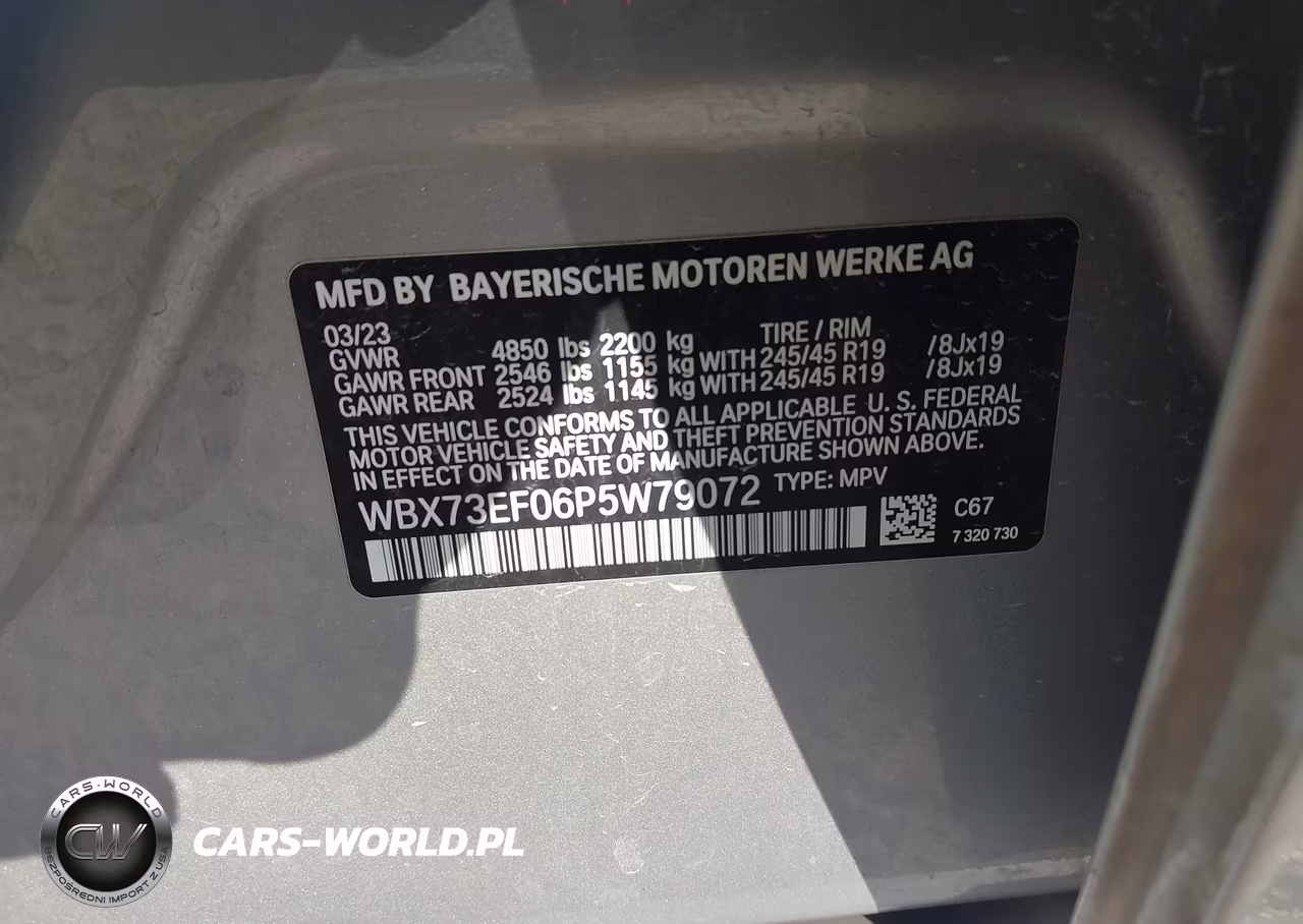 2023 BMW X1 xDrive28I VIN:WBX73EF06P5W79072 - 9