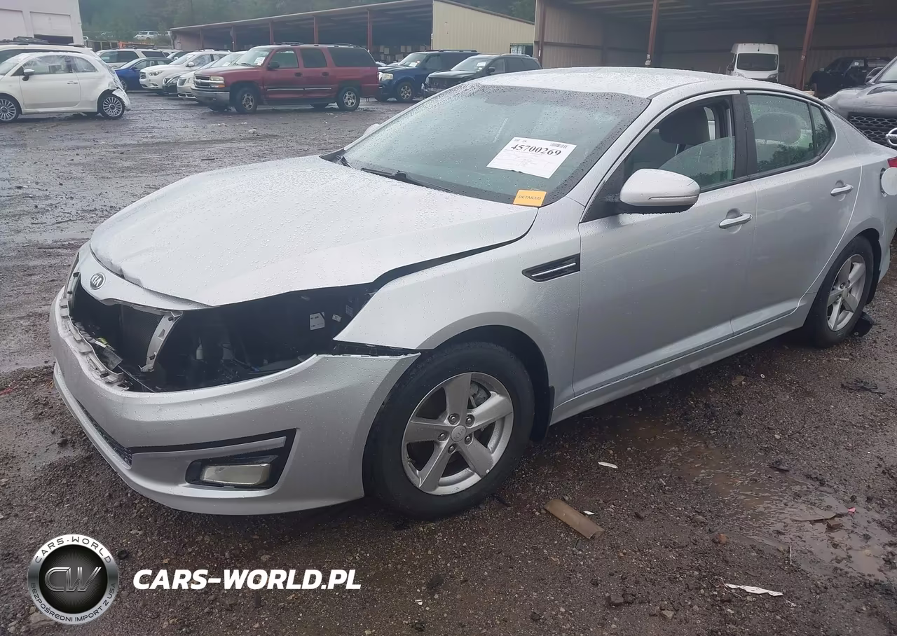2015 Kia Optima Lx VIN:5XXGM4A70FG465536 - 2