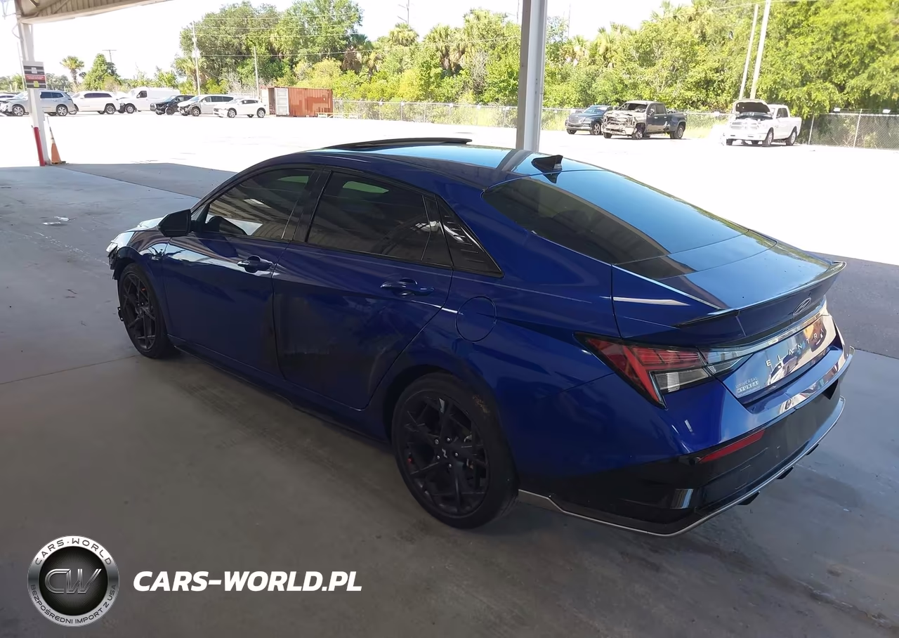 2024 Hyundai Elantra N Line VIN:KMHLR4DF4RU744906 - 3