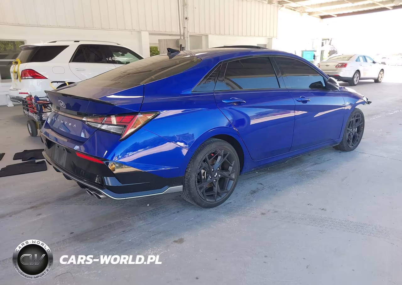 2024 Hyundai Elantra N Line VIN:KMHLR4DF4RU744906 - 4