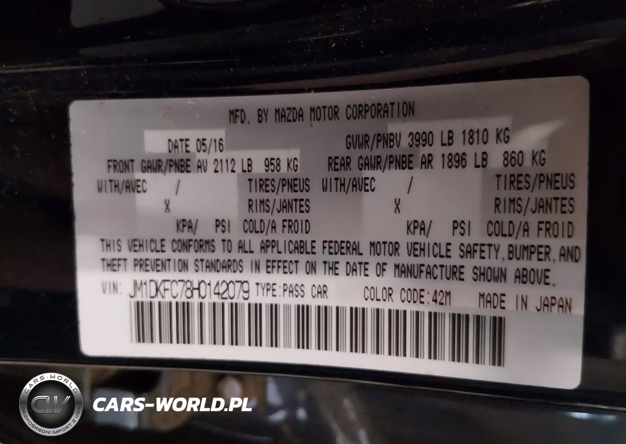 2017 Mazda Cx-3 Touring VIN:JM1DKFC78H0142079 - 9