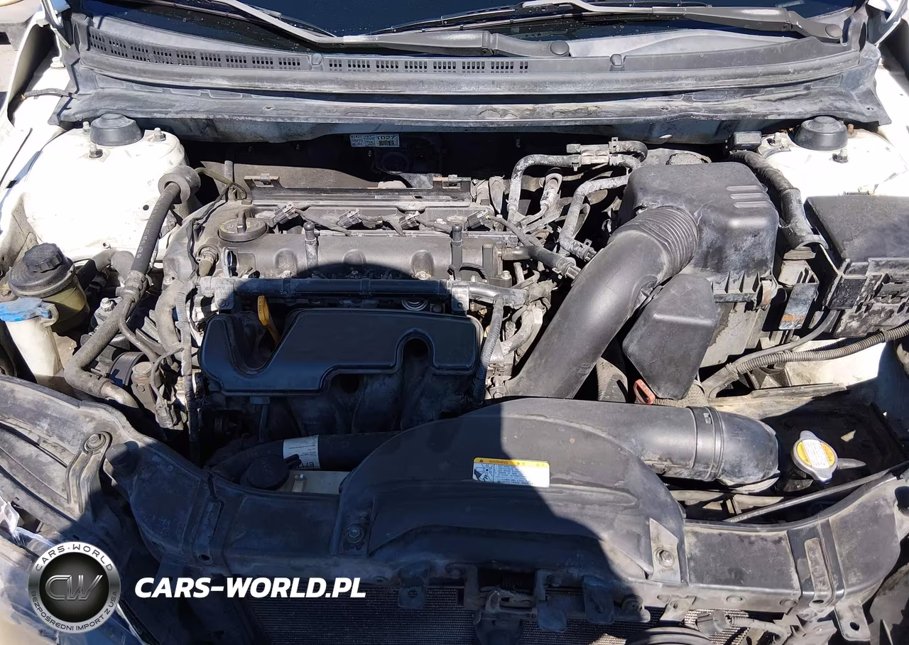 2010 Kia Forte Lx VIN:KNAFT4A26A5066191 - 10