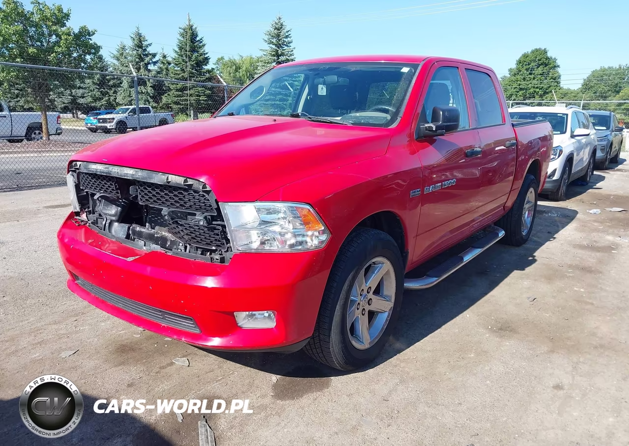 2012 Ram 1500 Express VIN:1C6RD7KT3CS234371 - 2