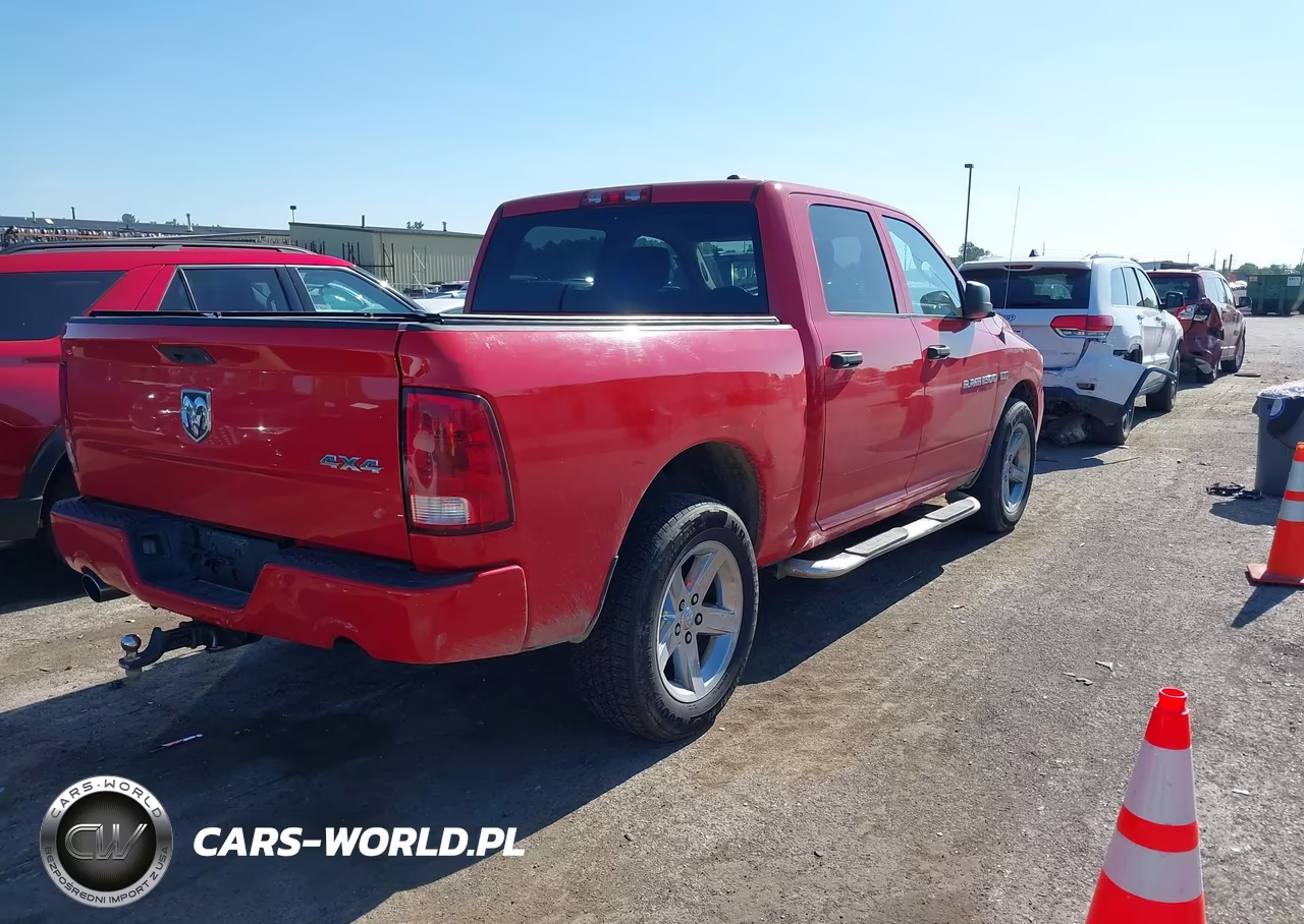 2012 Ram 1500 Express VIN:1C6RD7KT3CS234371 - 4
