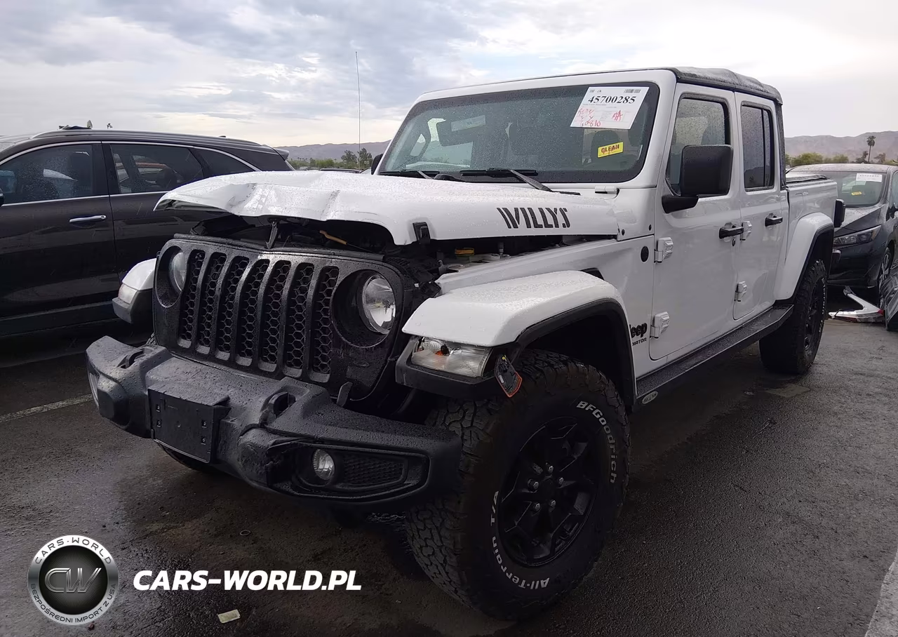 2021 Jeep Gladiator Willys 4X4 VIN:1C6HJTAG8ML514929 - 2
