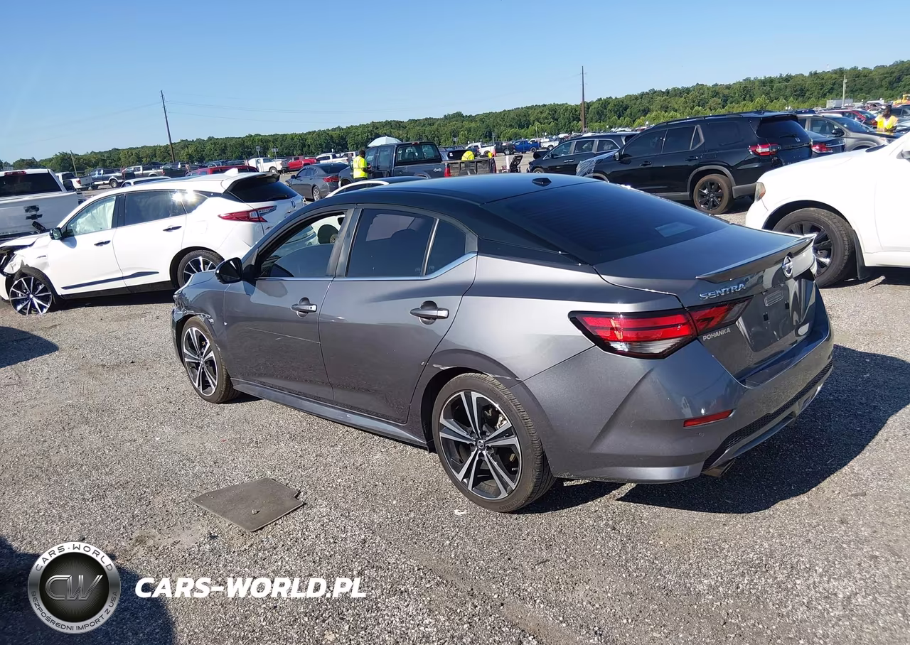 2022 Nissan Sentra Sr Xtronic Cvt VIN:3N1AB8DV3NY315359 - 3