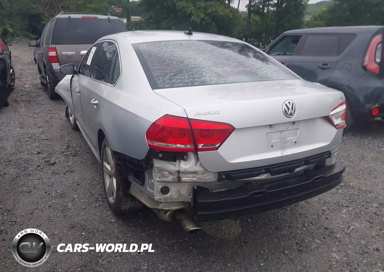 2012 Volkswagen Passat 2.5L Se VIN:1VWBP7A33CC026470 - 3