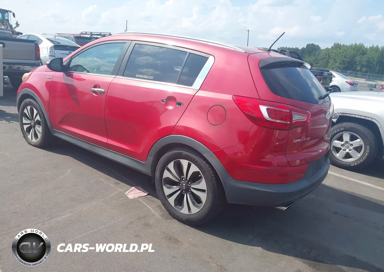 2013 Kia Sportage Sx VIN:KNDPCCA65D7384235 - 3