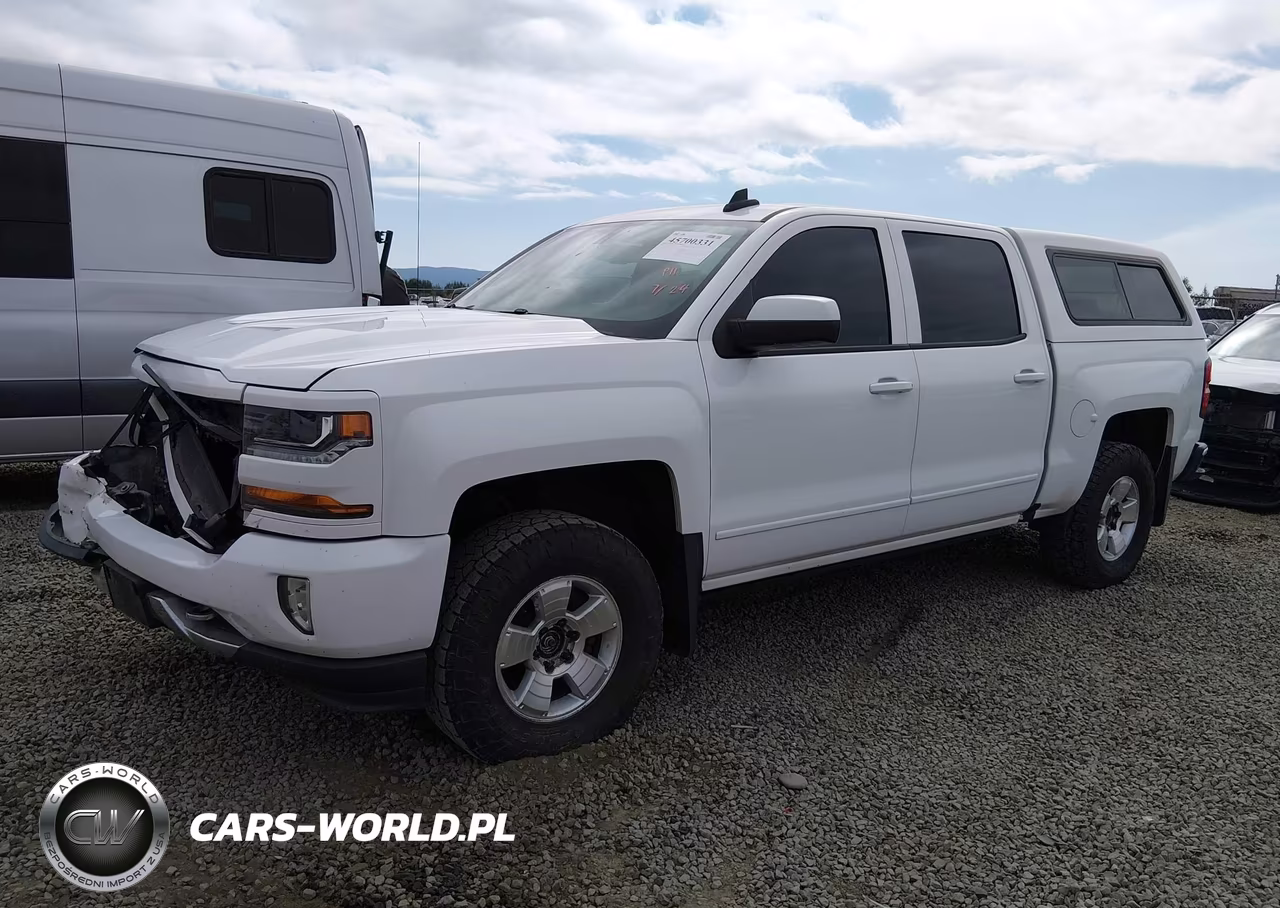 2018 Chevrolet Silverado 1500 2Lt VIN:3GCUKRECXJG613744 - 2