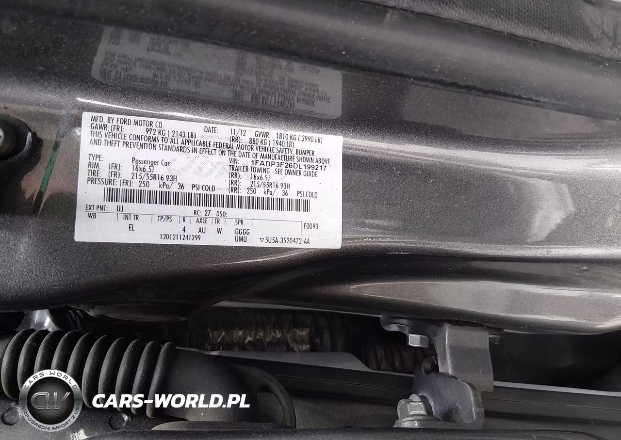 2013 Ford Focus Se VIN:1FADP3F26DL199217 - 9