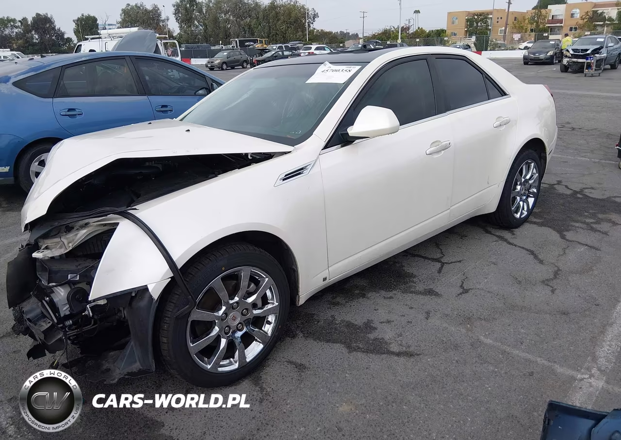 2008 Cadillac Cts Rwd W-1Sb VIN:1G6DV57V180198524 - 2