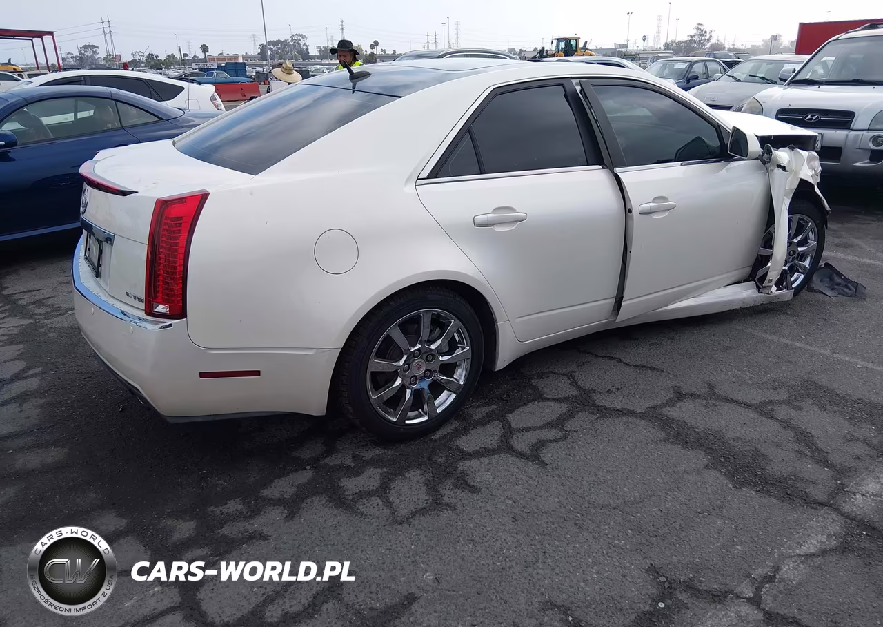 2008 Cadillac Cts Rwd W-1Sb VIN:1G6DV57V180198524 - 4