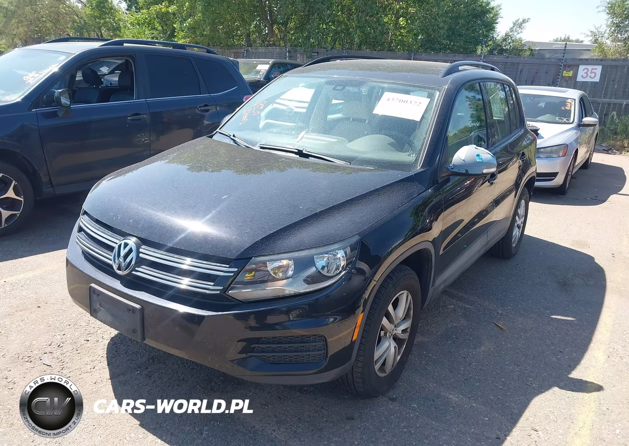 2016 Volkswagen Tiguan S VIN:WVGBV7AX0GK000296 - 2