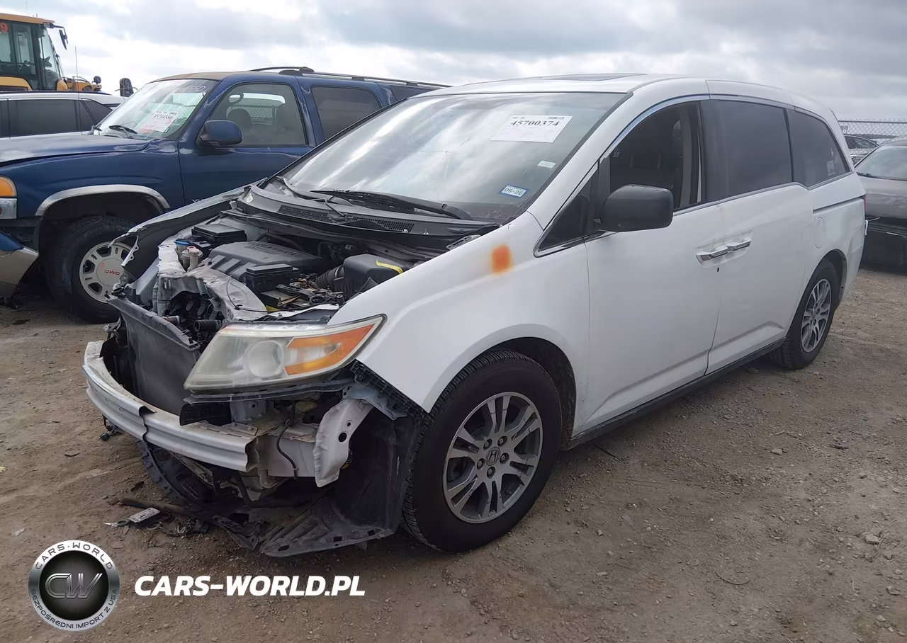 2012 Honda Odyssey Ex-L VIN:5FNRL5H65CB092135 - 2