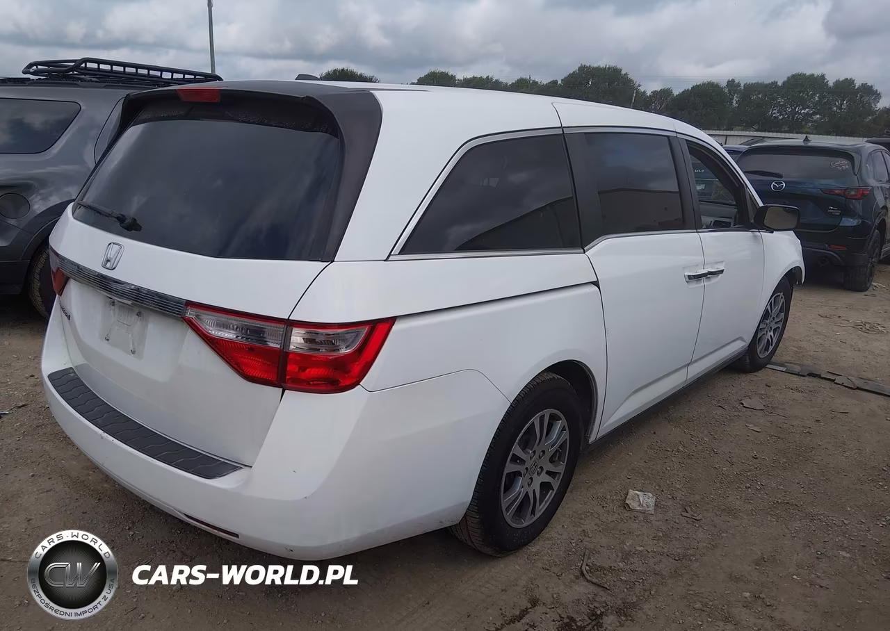 2012 Honda Odyssey Ex-L VIN:5FNRL5H65CB092135 - 4