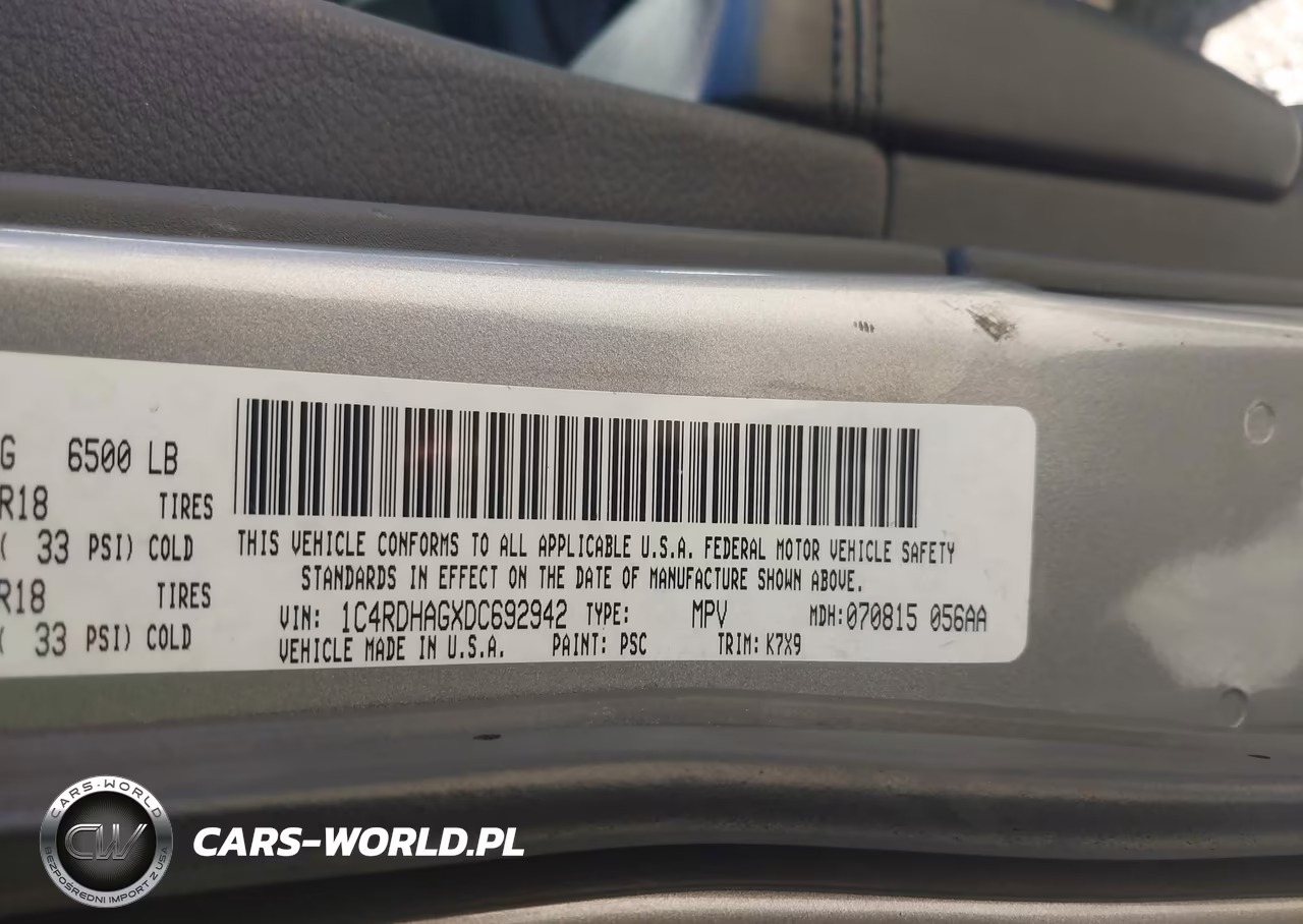 2013 Dodge Durango Sxt VIN:1C4RDHAGXDC692942 - 9