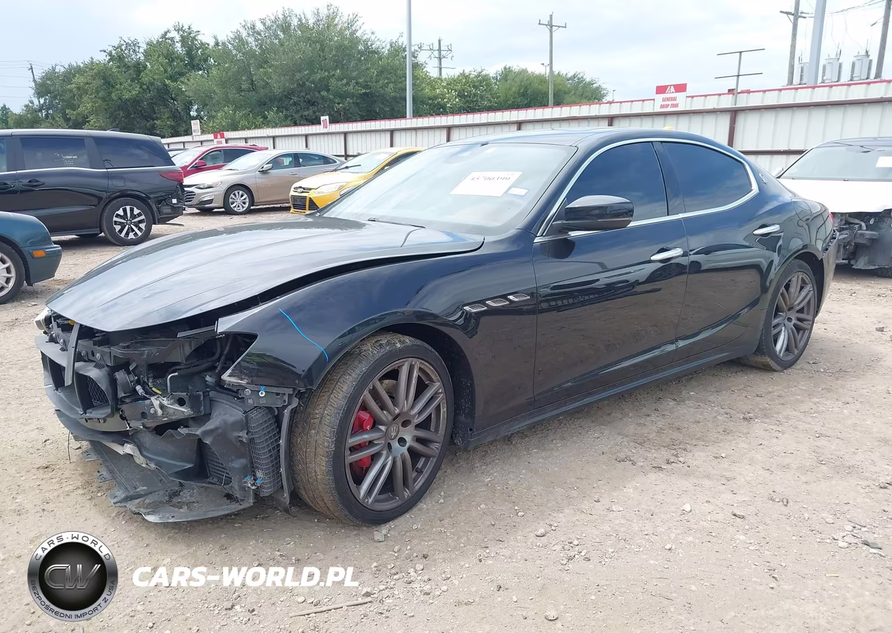 2017 Maserati Ghibli S Q4 VIN:ZAM57RTL0H1235799 - 2