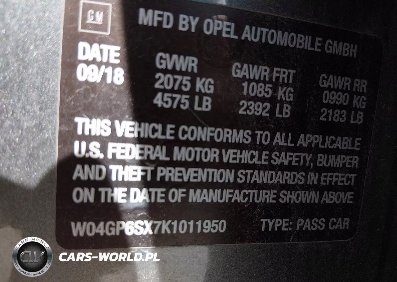 2019 Buick Regal Sportback Fwd Essence VIN:W04GP6SX7K1011950 - 9