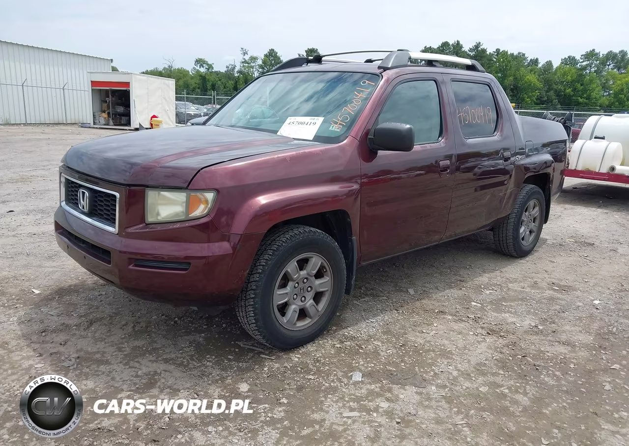 2007 Honda Ridgeline Rtx VIN:2HJYK16367H511394 - 2
