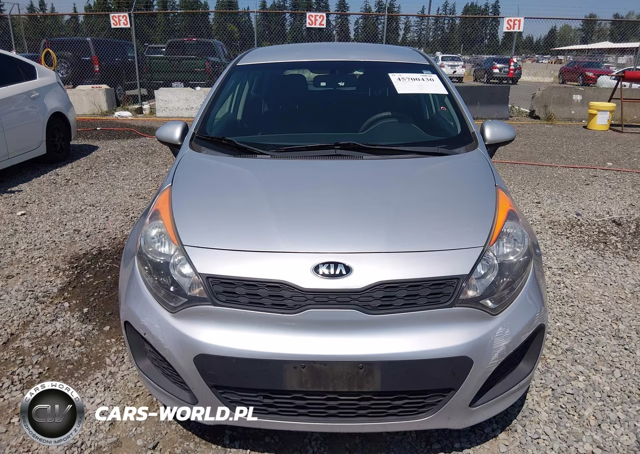 2014 Kia Rio Lx VIN:KNADM5A39E6351275 - 12