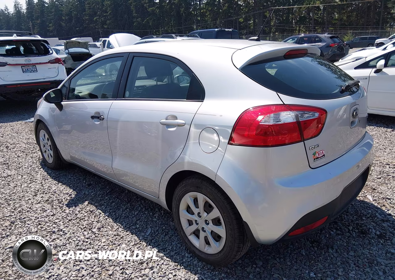 2014 Kia Rio Lx VIN:KNADM5A39E6351275 - 3