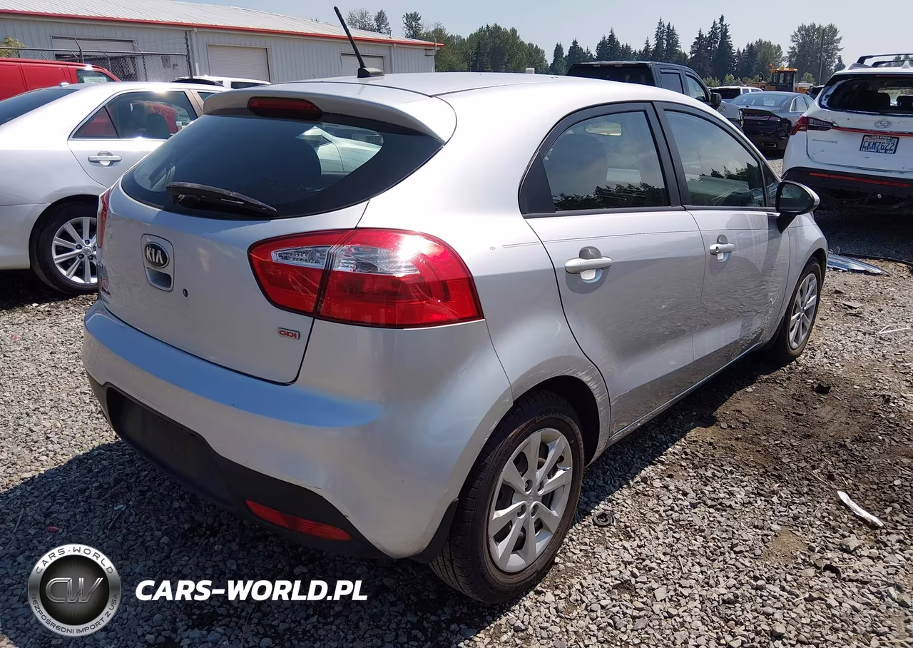2014 Kia Rio Lx VIN:KNADM5A39E6351275 - 4