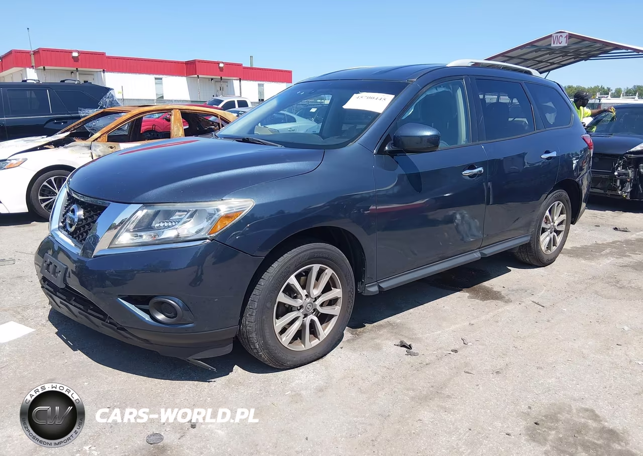 2015 Nissan Pathfinder S VIN:5N1AR2MMXFC698137 - 2