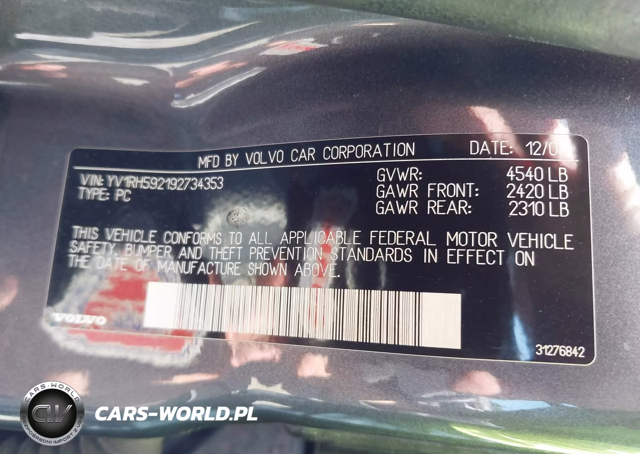 2009 Volvo S60 2.5T-2.5T Special Edition VIN:YV1RH592192734353 - 9