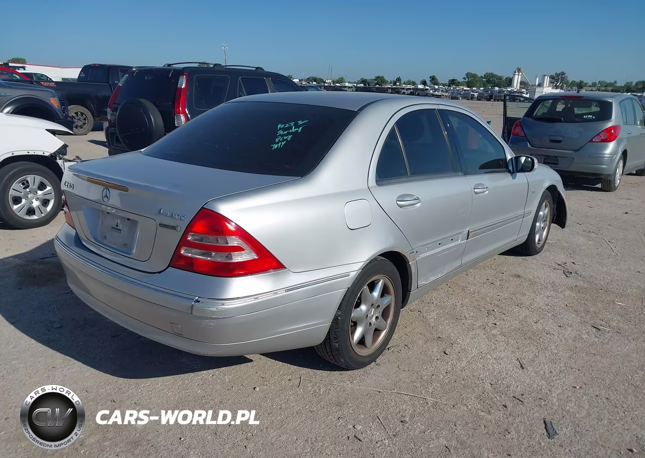 2004 Mercedes-Benz C 240 4Matic VIN:WDBRF81J04F536427 - 4