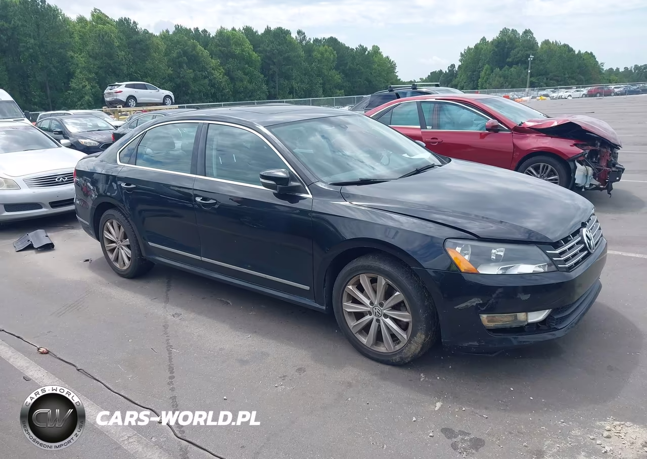 2013 Volkswagen Passat 2.5L Sel Premium VIN:1VWCP7A38DC066405 - 1