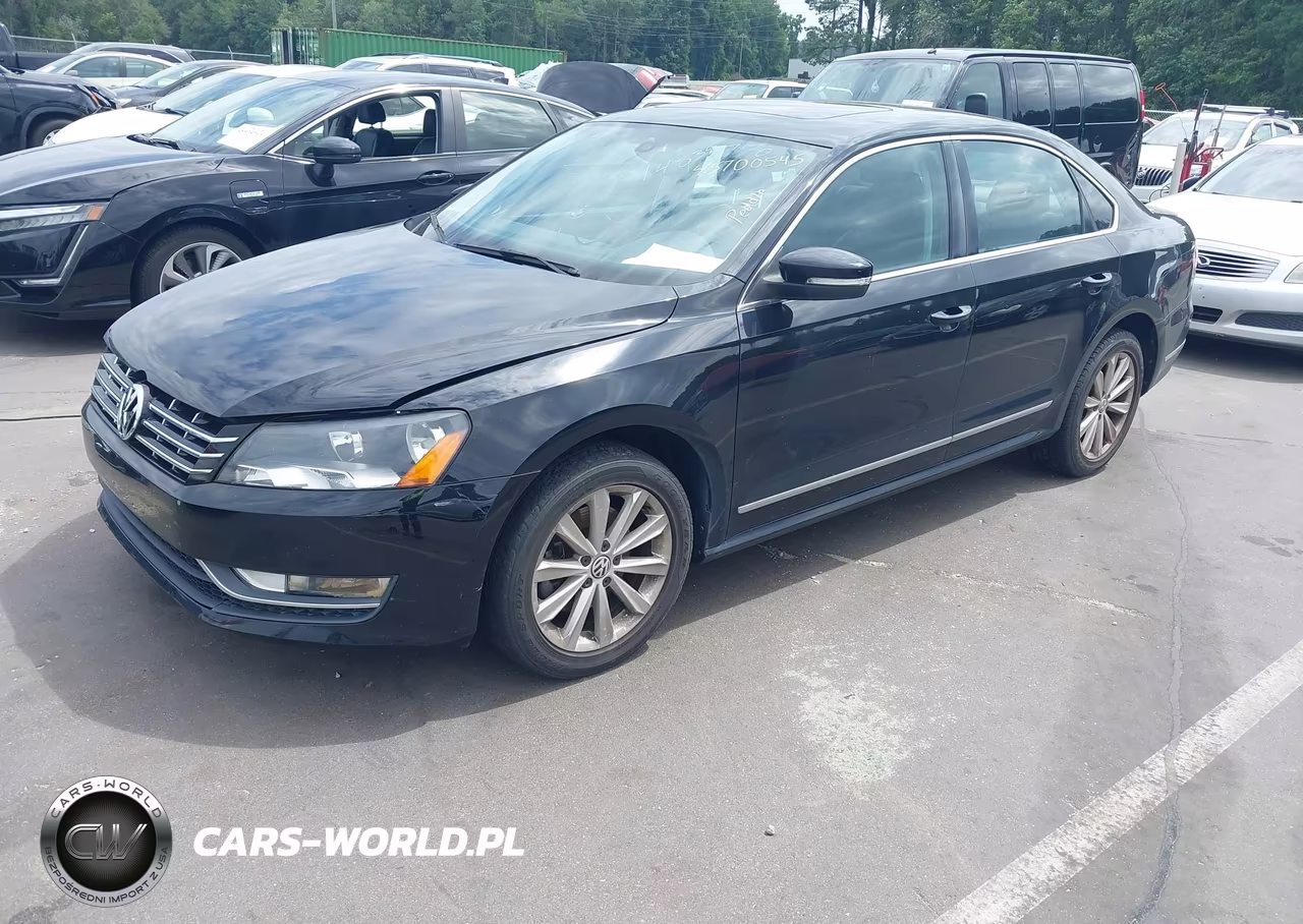2013 Volkswagen Passat 2.5L Sel Premium VIN:1VWCP7A38DC066405 - 2