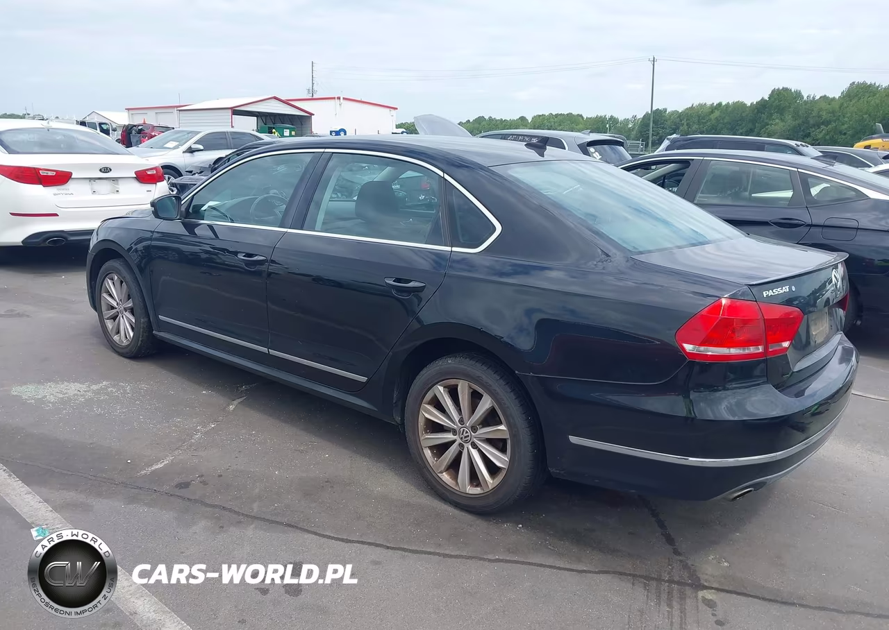 2013 Volkswagen Passat 2.5L Sel Premium VIN:1VWCP7A38DC066405 - 3