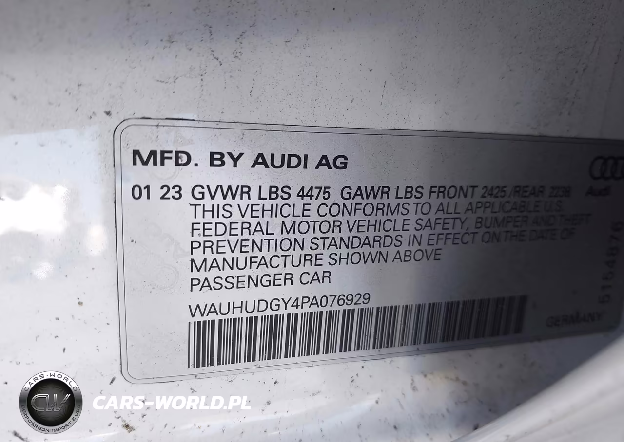 2023 Audi A3 Premium Plus 40 Tfsi Quattro S Tronic VIN:WAUHUDGY4PA076929 - 9