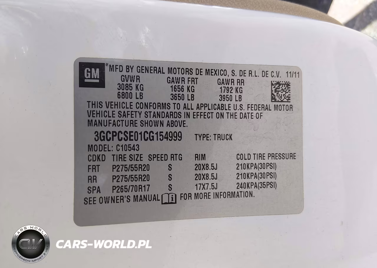 2012 Chevrolet Silverado 1500 Lt VIN:3GCPCSE01CG154999 - 9