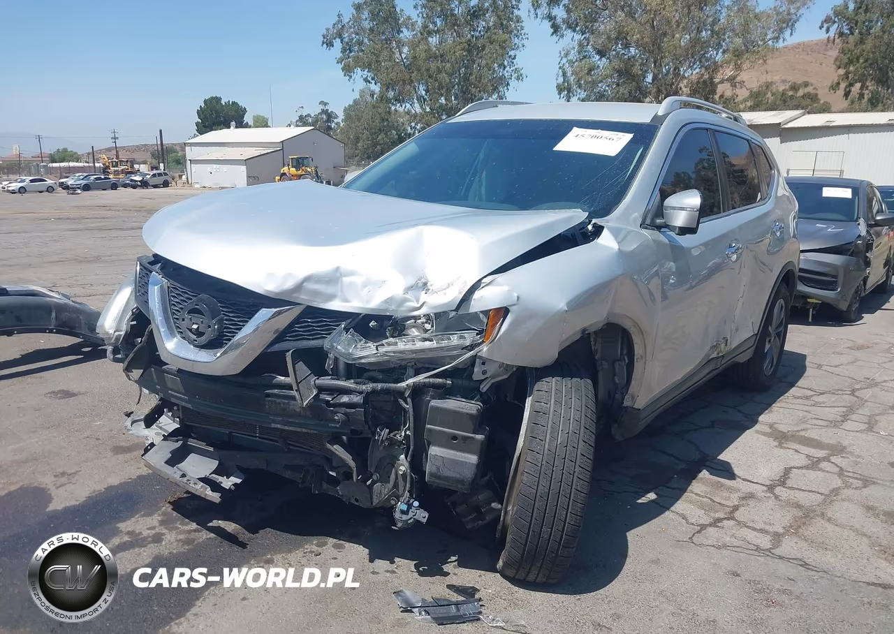 2016 Nissan Rogue S-Sl-Sv VIN:5N1AT2MV9GC778735 - 2