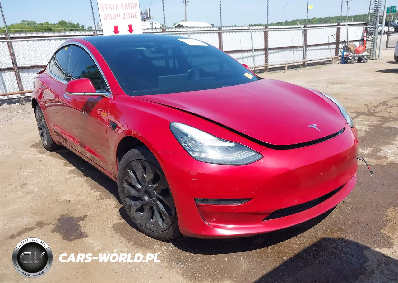 2019 Tesla Model 3 Long Range-Mid Range-Standard Range-Standard Range Plus – zdjęcie 1 z 18